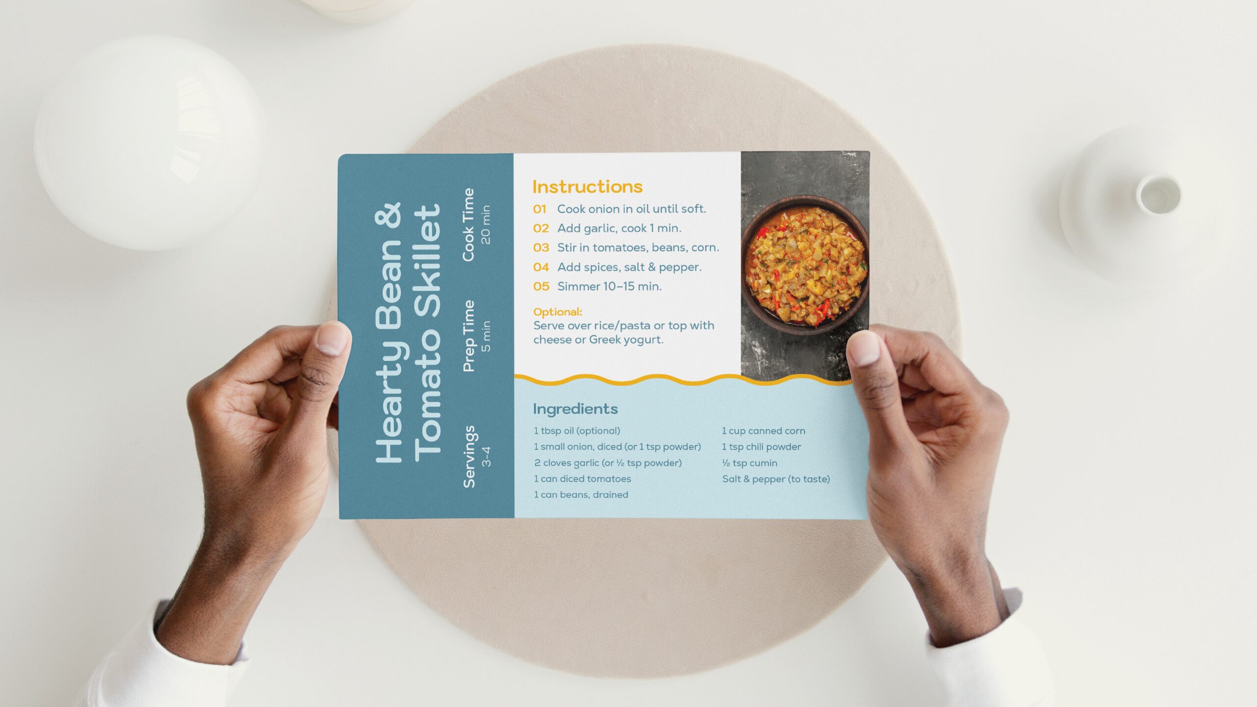recipe card